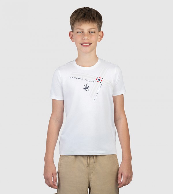 Printed Short Sleeves Casual T-Shirt