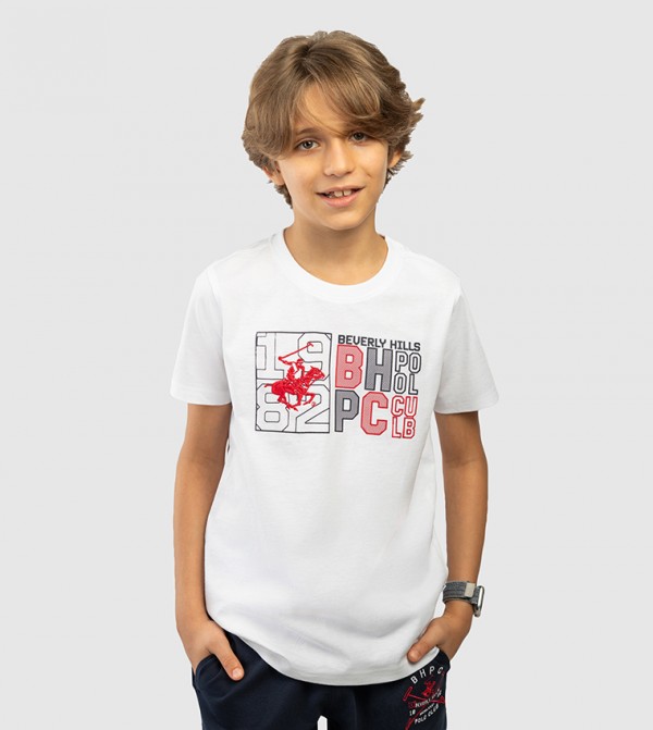 Logo Printed Short Sleeves T-Shirt