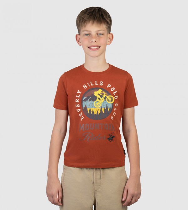 Logo Printed Short Sleeves T-Shirt
