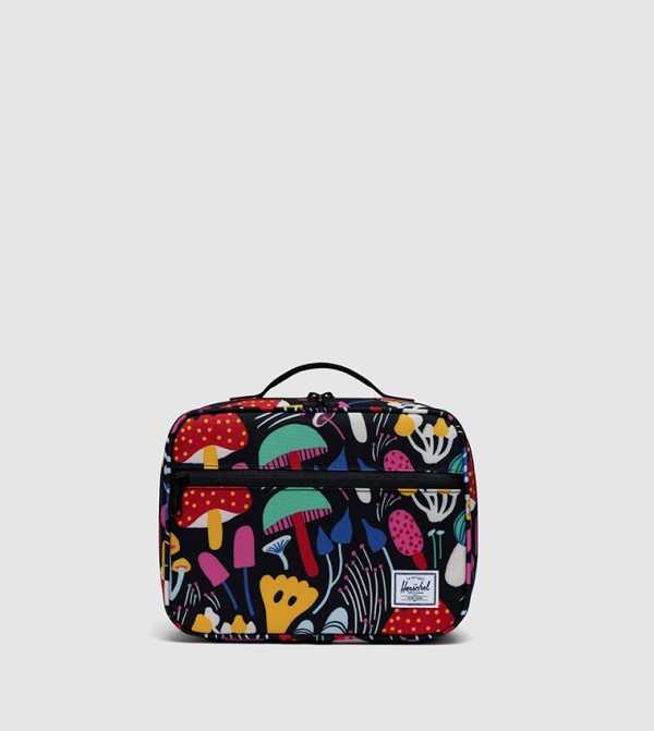 POP QUIZ LUNCH BOX LITTLE HERSCHEL IN PAPER FLOWERS FADED DENIM - Bellaboo