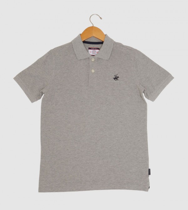 Solid Short Sleeves Polo T-Shirt