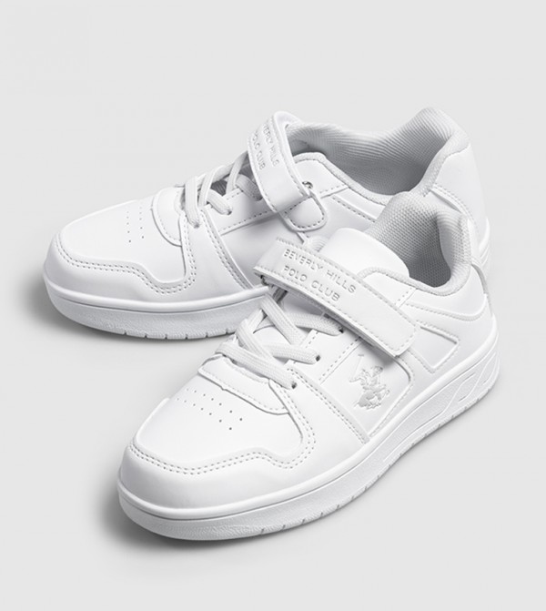Logo Detail Velcro Closure Shoes