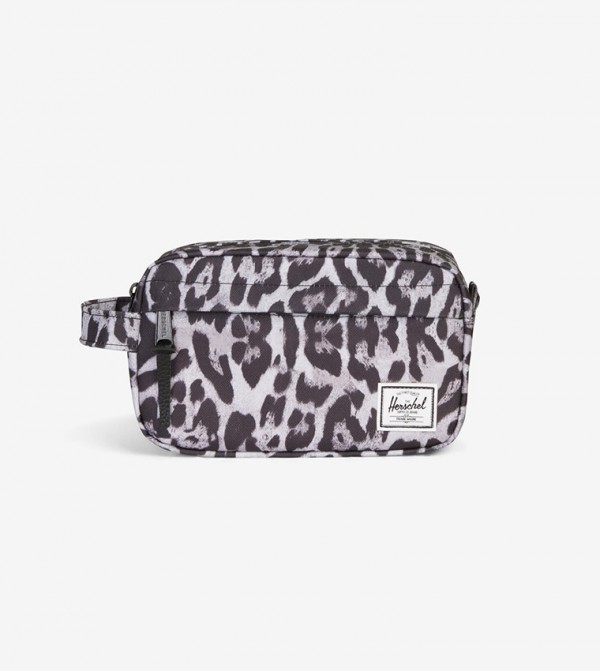 Leopard Wave Toiletry Bag