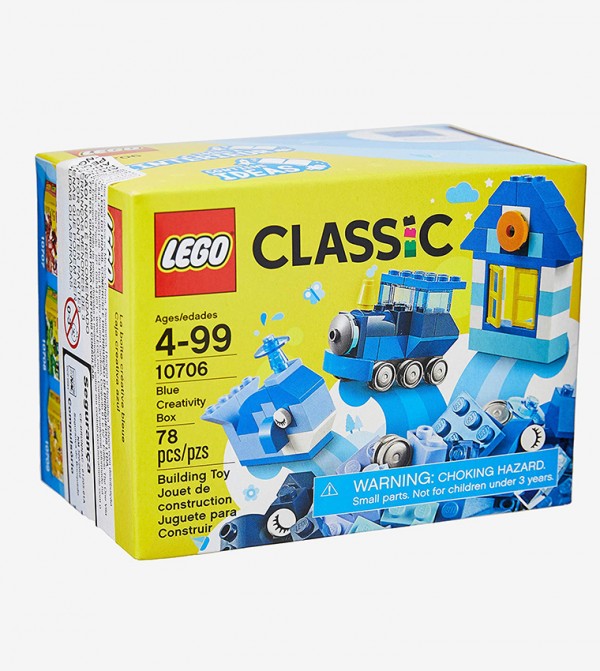 Buy LEGO @ R&B Kids LEGO CLASSIC Blue Creativity Box 10706 In Multiple ...