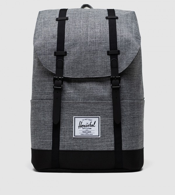 Buy ATHLETIQ Quilted Backpack In Grey | 6thStreet Saudi Arabia