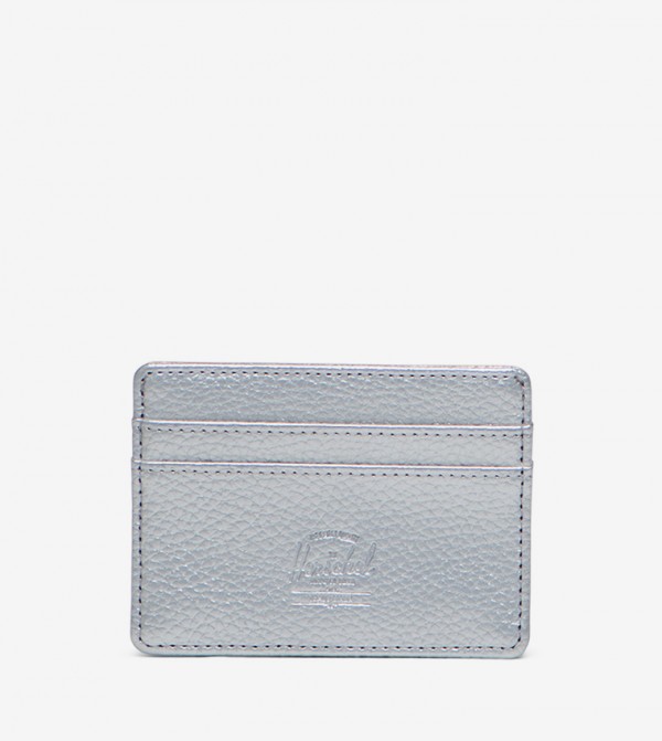 Charlie Textured Vegan Leather Cardholder