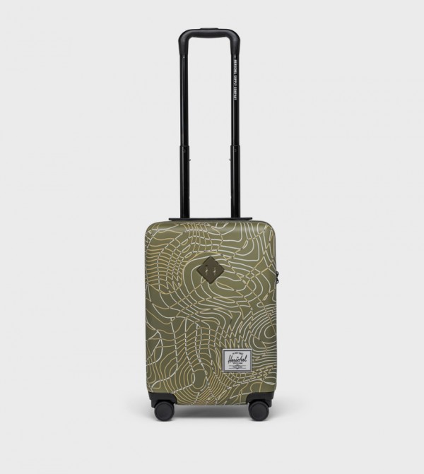 Heritage Hardshell Carry On Luggage Trolley, 50 cm