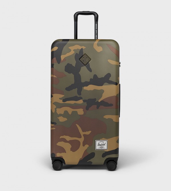 Heritage™ Hardshell Camo Print Luggage Trolley - Large