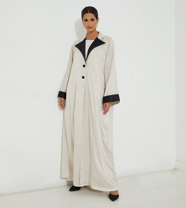Front Open Occasional Abaya