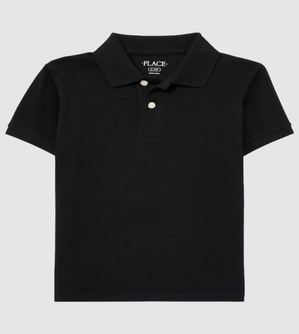 Boys Basic Pique Short Sleeves Polo T-Shirt