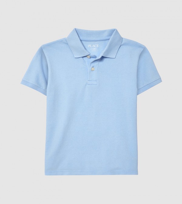 U Short Sleeve Pique Polo Shirt
