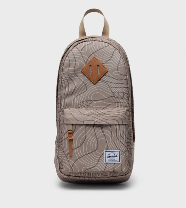 Heritage Printed Crossbody Backpack