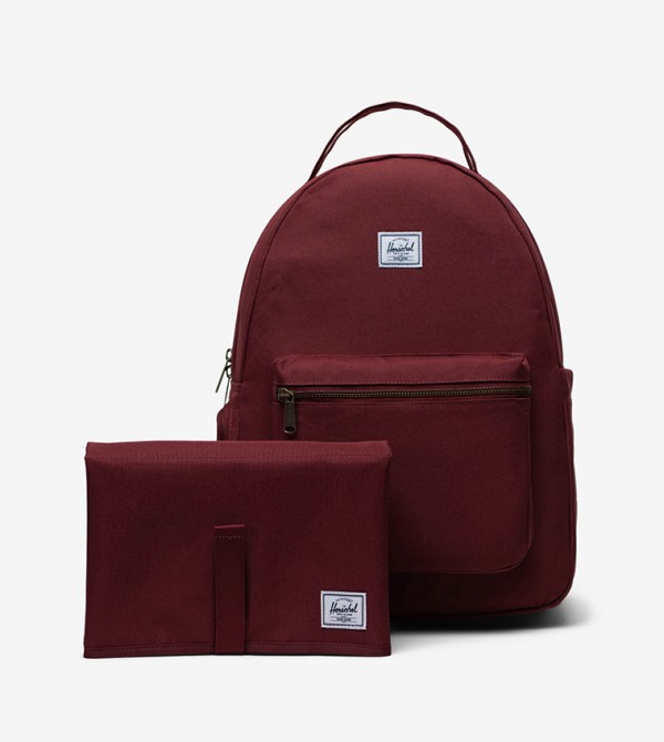 Buy Herschel Nova Backpack Diaper Bag In Maroon 6thStreet UAE