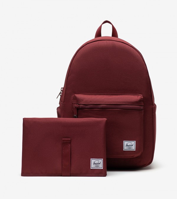 Buy Herschel Nova Backpack Diaper Bag In Maroon 6thStreet UAE