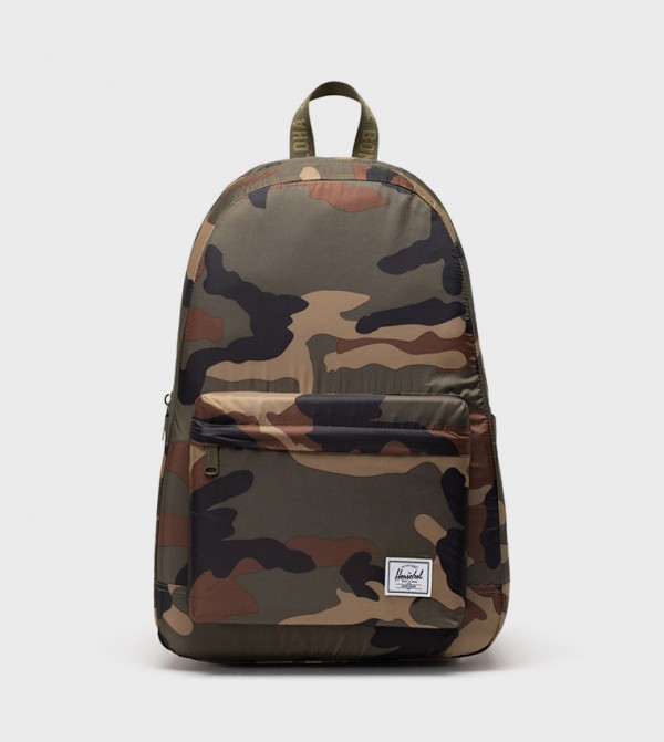 Rome Camo Print Packable Backpack