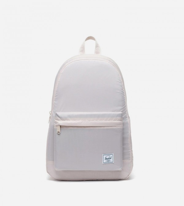 Rome Logo Label Packable Backpack