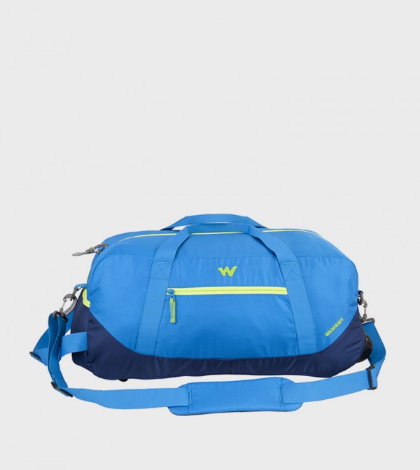 WR PREMIUM Color Block Logo Detail Duffle Bag