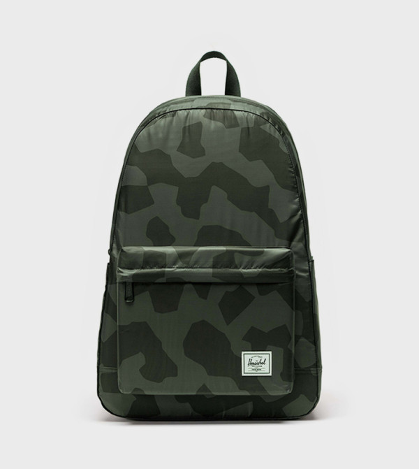 ROME Printed Front Pocket Backpack