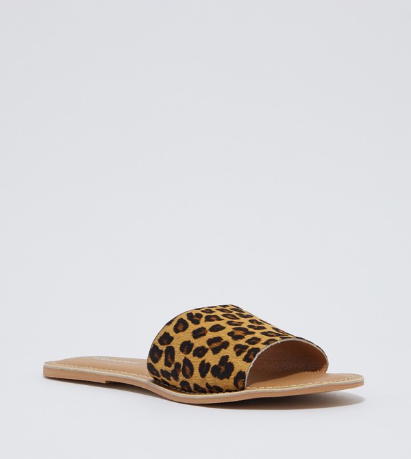 Sam edelman hot sale bay slide leopard