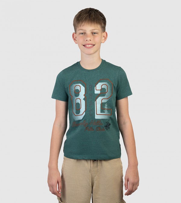 Printed Short Sleeves Casual T-Shirt