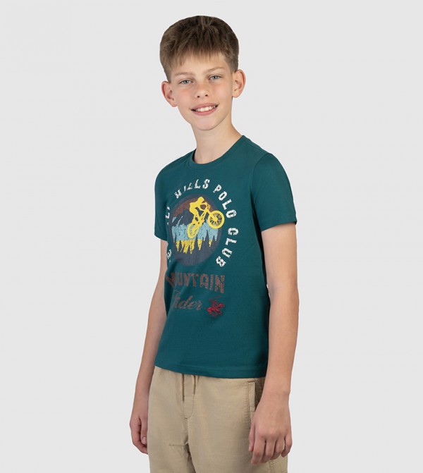 Logo Printed Short Sleeves T-Shirt