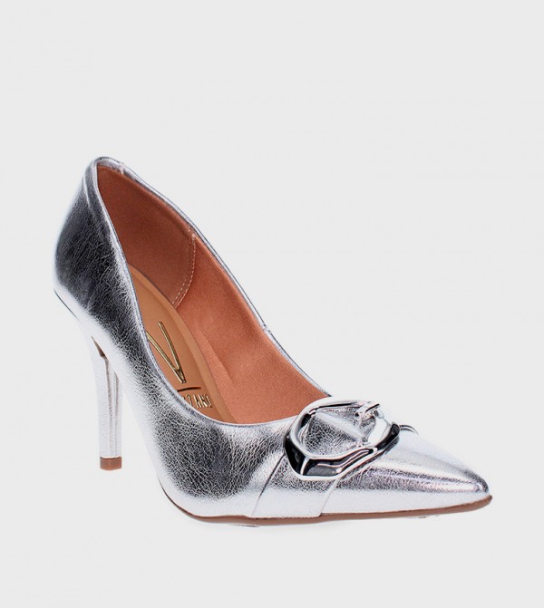 JAMIYA Buckle Detail Pumps