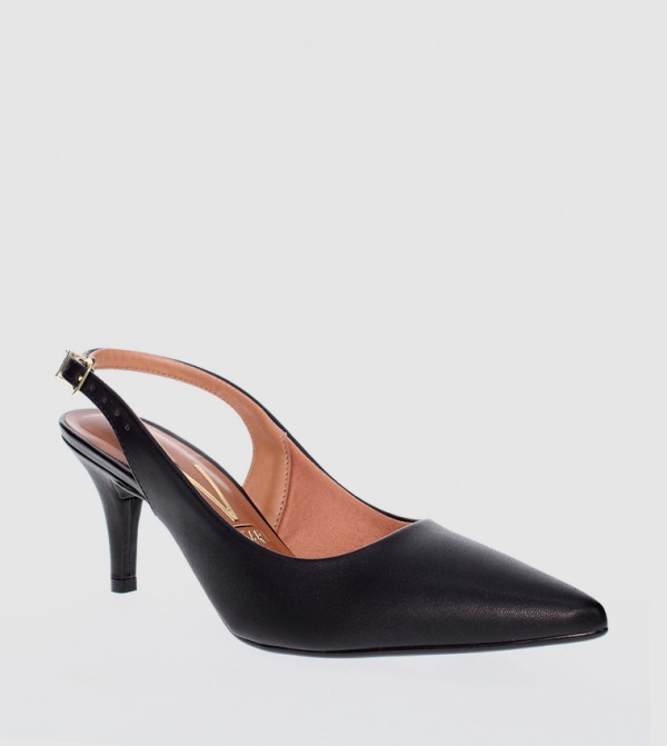 FATIMA Pointed Toe Slingback Pumps