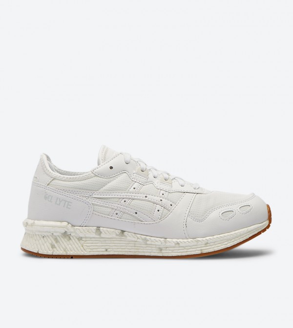 Buy Asics Tiger Hyper Gel Lyte Lace Up Closure Sneakers White 1191A016 WHITE WHITE In White 6thStreet Bahrain