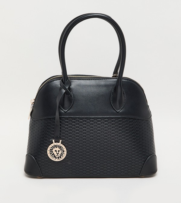 Textured PU Satchel Bag