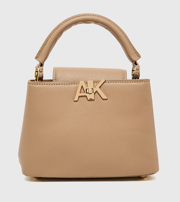 Logo Detail Handheld Bag