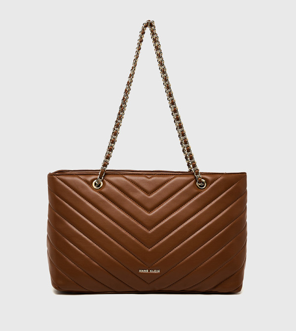 Logo Detail Puffer Convertible Shoulder Bag