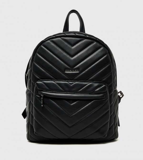 Logo Detail Quilted Backpack
