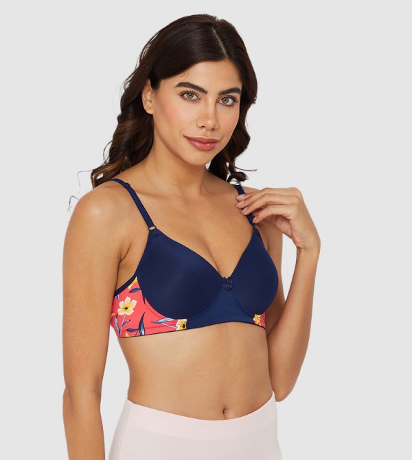 Reebok Sports Bra : Buy Reebok S Hero Strappy Padded Bra Blue