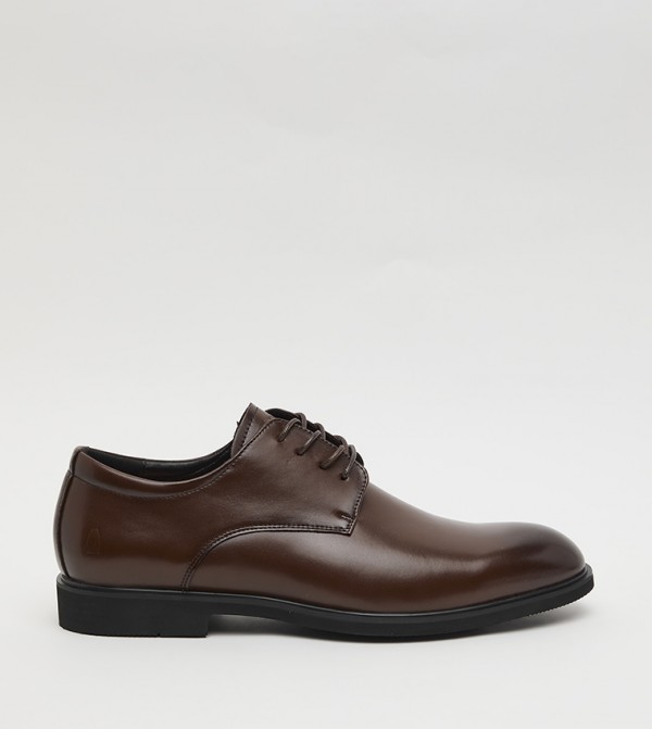 CARLO Solid Derby Shoes