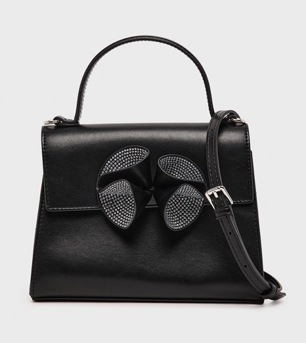 NWRIHANNA-D Embellished Top Handle Bag