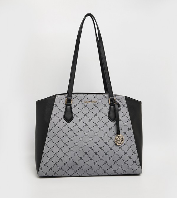 Monogram Patterned Tote Bag