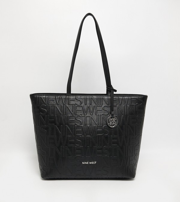Logo Embossed Tote Bag
