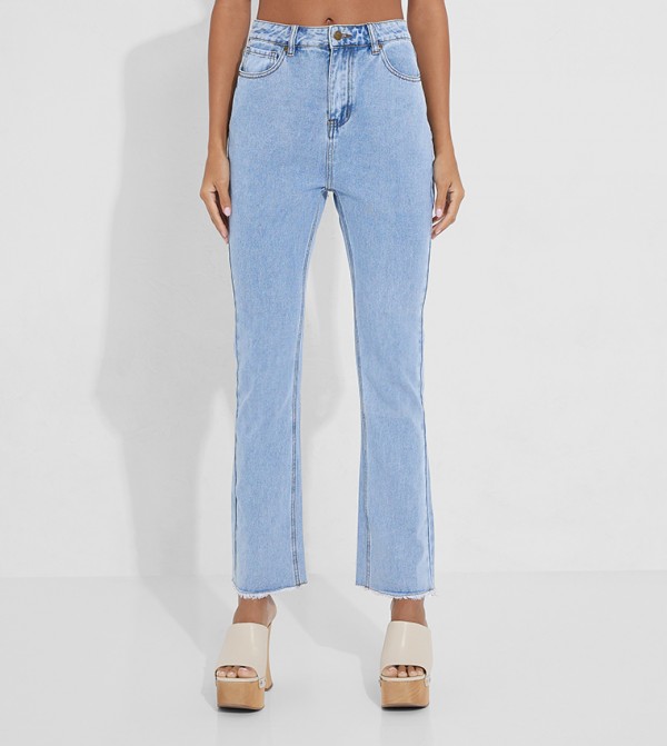 Dorothy Perkins Comfort Stretch Bootcut Jeans - Blue