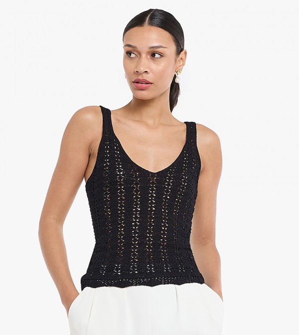 Crochet Strappy Top