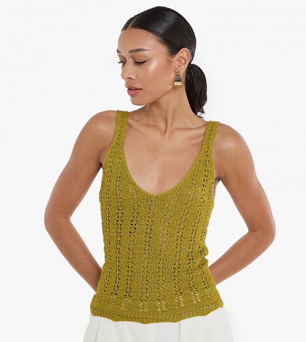 Crochet Strappy Top