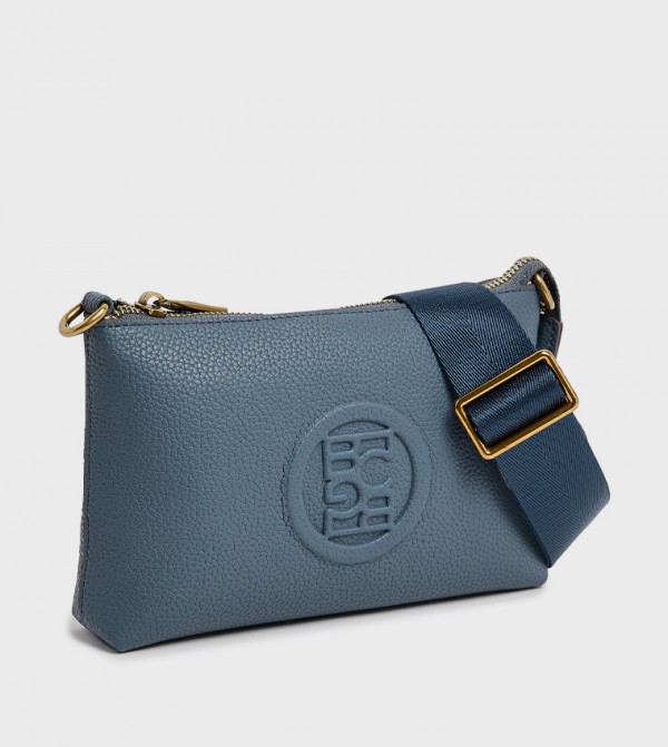 Logo Embossed Crossbody Bag