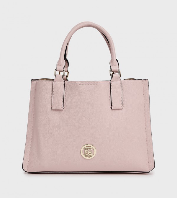 Logo Detail Satchel Bag