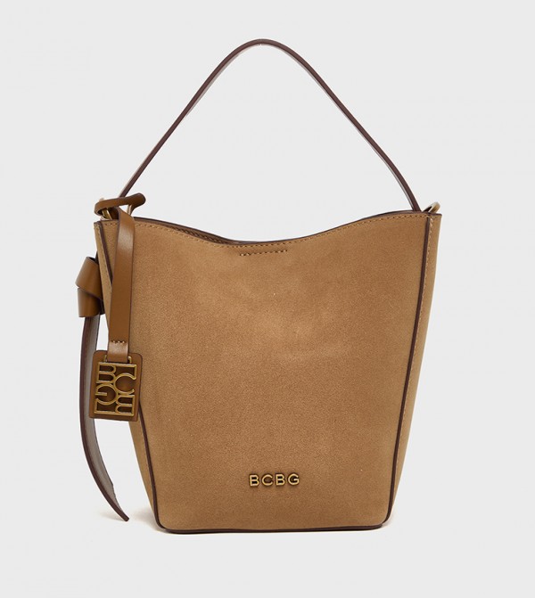 Suede Bucket Bag