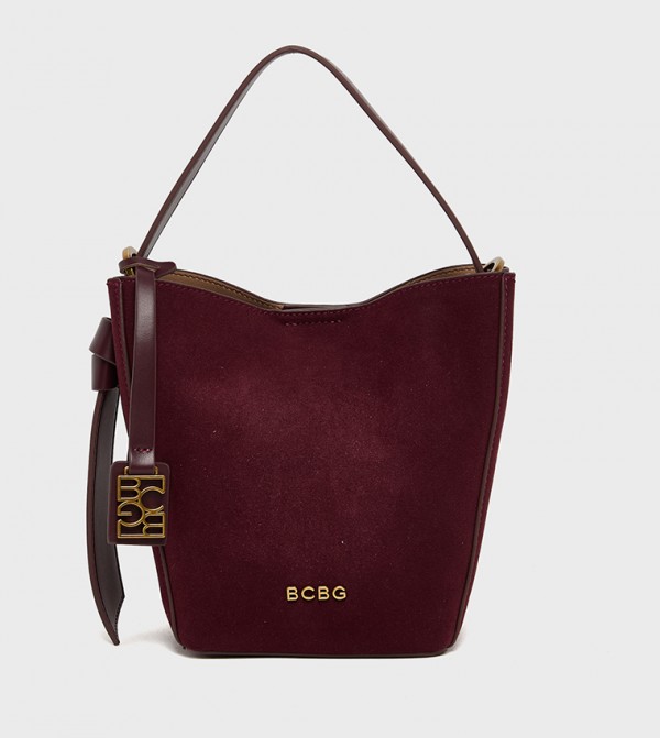 Suede Bucket Bag
