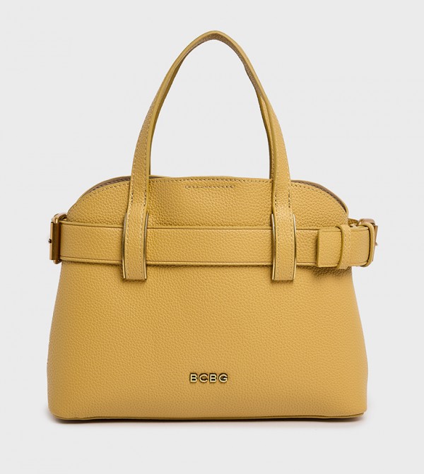 Textured Satchel Bag