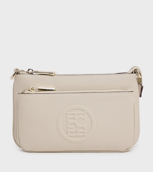 Logo Embossed Crossbody Bag