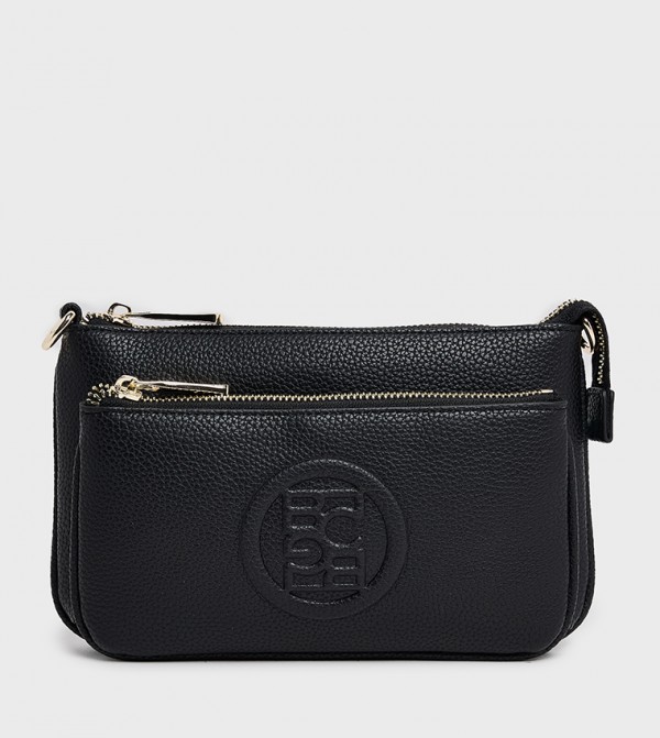 Logo Embossed Crossbody Bag