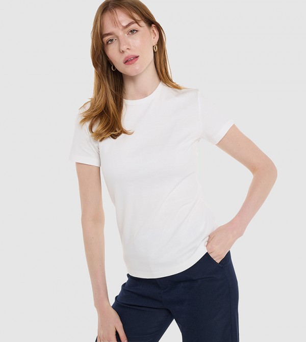 Solid Short Sleeves T-Shirt