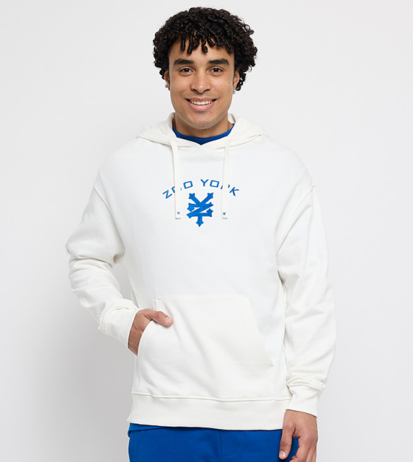 Logo Printed Long Sleeves Oversized Hoodie