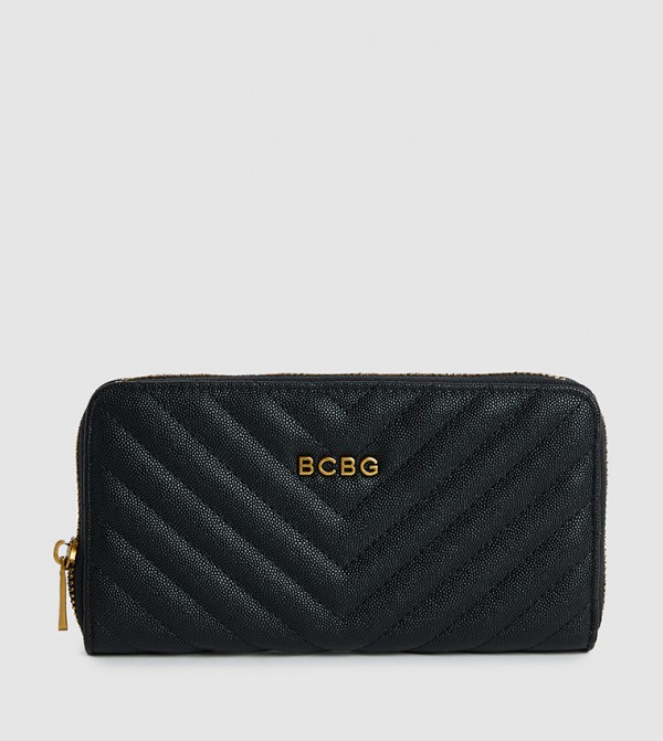 Quilted Zippered Wallet